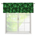Watercolor Saint Patrick's Day Print Window Valance