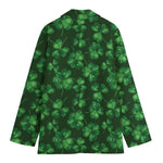 Watercolor Saint Patrick's Day Print Women's Blazer