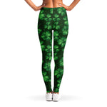 Watercolor Saint Patrick's Day Print Women's Leggings