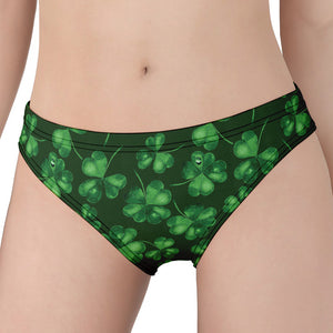 Watercolor Saint Patrick's Day Print Women's Panties