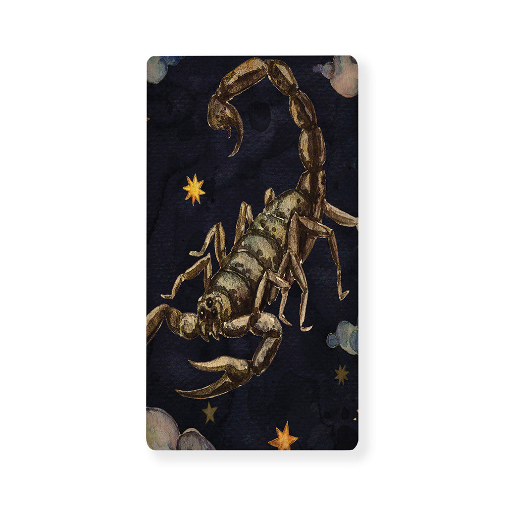 Watercolor Scorpio Zodiac Sign Print Baby Crib Sheet