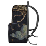 Watercolor Scorpio Zodiac Sign Print Backpack