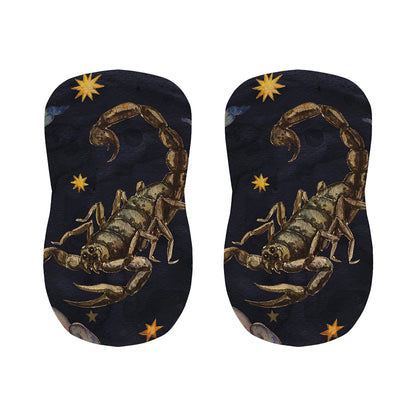 Watercolor Scorpio Zodiac Sign Print Bar Stool Covers