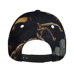 Watercolor Scorpio Zodiac Sign Print Baseball Cap