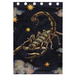 Watercolor Scorpio Zodiac Sign Print Curtain