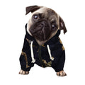 Watercolor Scorpio Zodiac Sign Print Dog Zip Up Hoodie