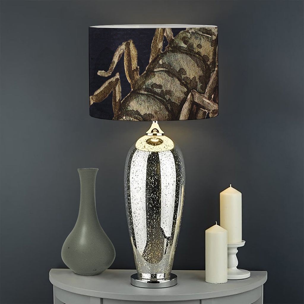 Watercolor Scorpio Zodiac Sign Print Drum Lamp Shade