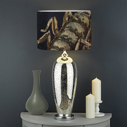 Watercolor Scorpio Zodiac Sign Print Drum Lamp Shade