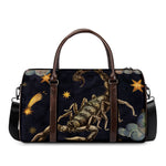 Watercolor Scorpio Zodiac Sign Print Duffle Bag