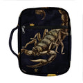 Watercolor Scorpio Zodiac Sign Print Front Pocket Bible Bag