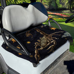 Watercolor Scorpio Zodiac Sign Print Golf Cart Seat Cover