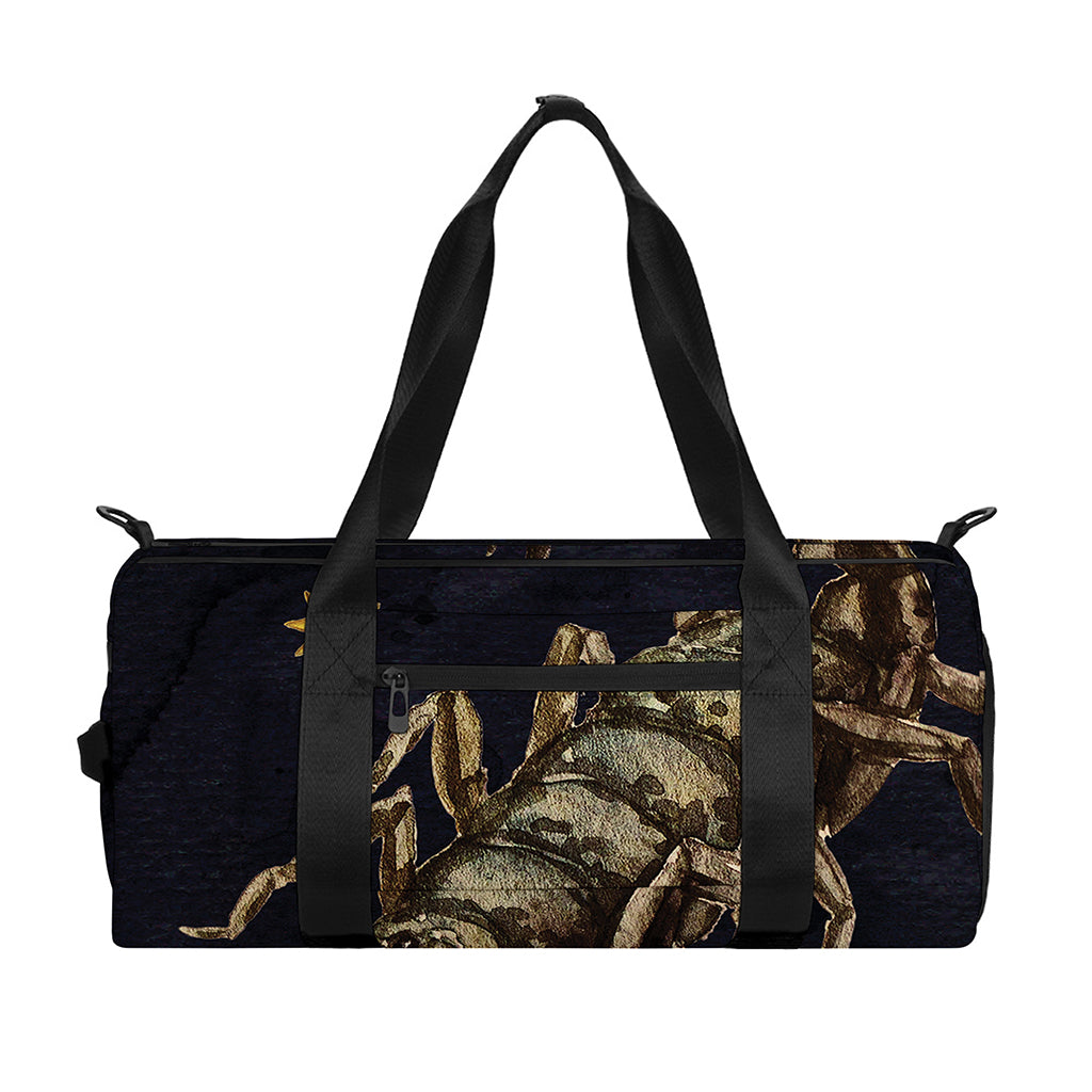 Watercolor Scorpio Zodiac Sign Print Gym Bag
