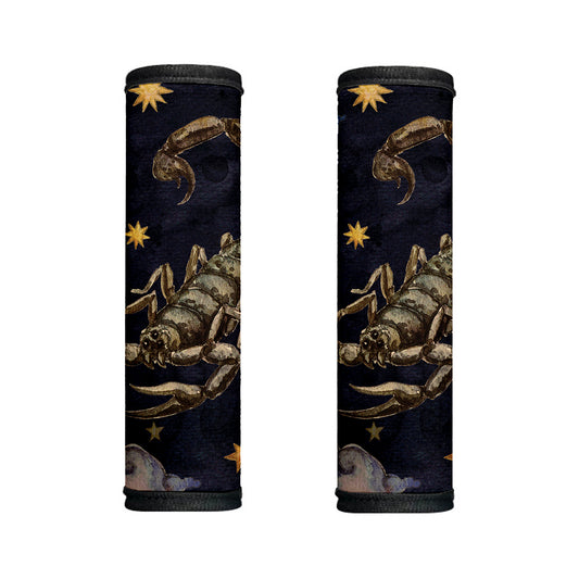 Watercolor Scorpio Zodiac Sign Print Handle Covers