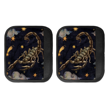 Watercolor Scorpio Zodiac Sign Print Handle Covers