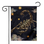 Watercolor Scorpio Zodiac Sign Print House Flag