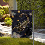 Watercolor Scorpio Zodiac Sign Print House Flag