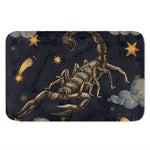 Watercolor Scorpio Zodiac Sign Print Indoor Door Mat