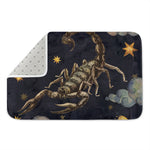 Watercolor Scorpio Zodiac Sign Print Indoor Door Mat