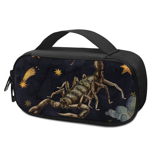 Watercolor Scorpio Zodiac Sign Print Insulin Cooler Travel Case