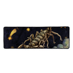 Watercolor Scorpio Zodiac Sign Print Long Kitchen Mat