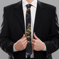 Watercolor Scorpio Zodiac Sign Print Necktie