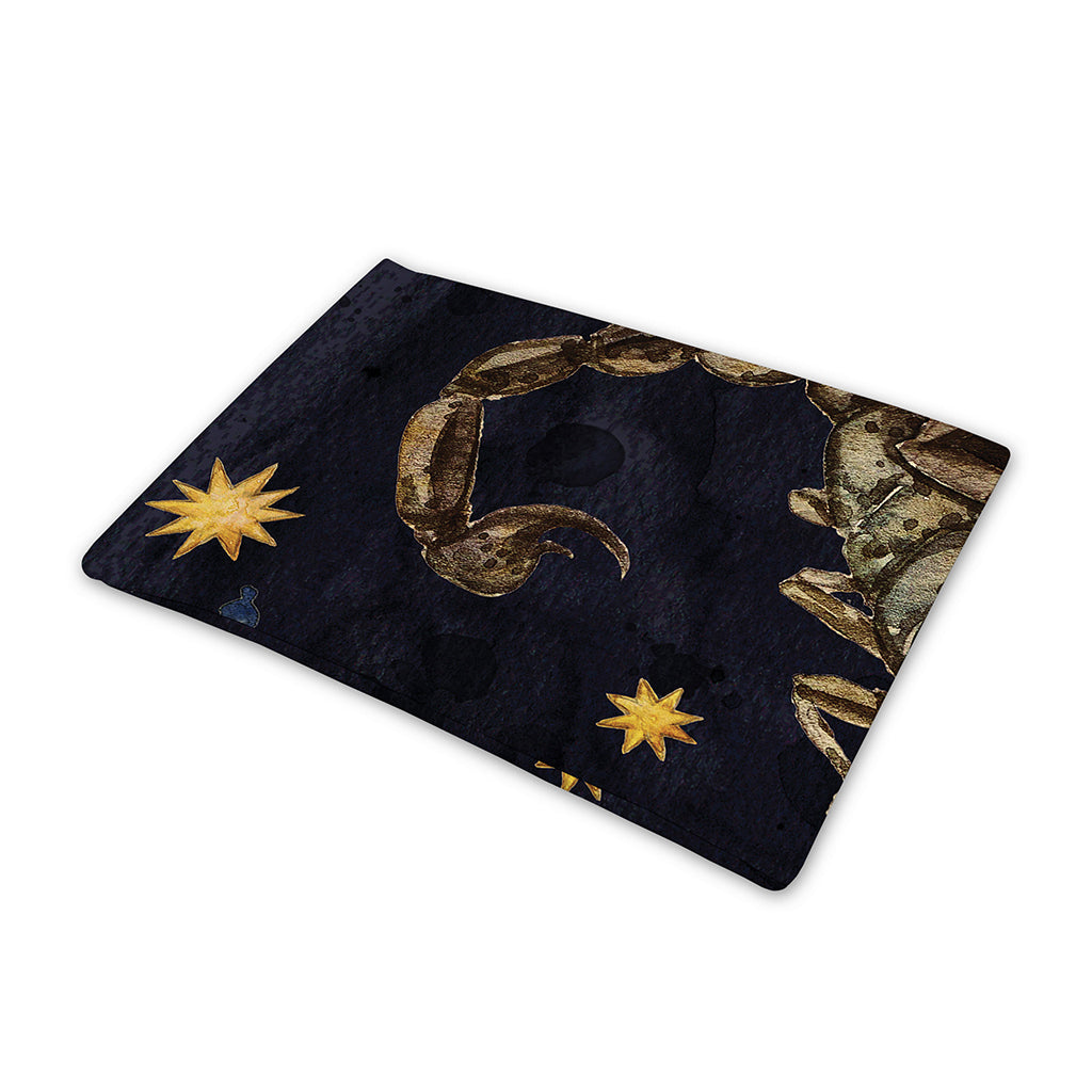 Watercolor Scorpio Zodiac Sign Print Pet Cooling Mat Cover