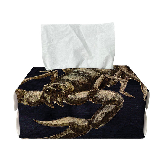 Watercolor Scorpio Zodiac Sign Print Rectangle Tissue Box Cover
