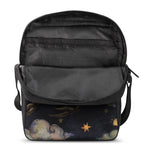 Watercolor Scorpio Zodiac Sign Print Rectangular Crossbody Bag