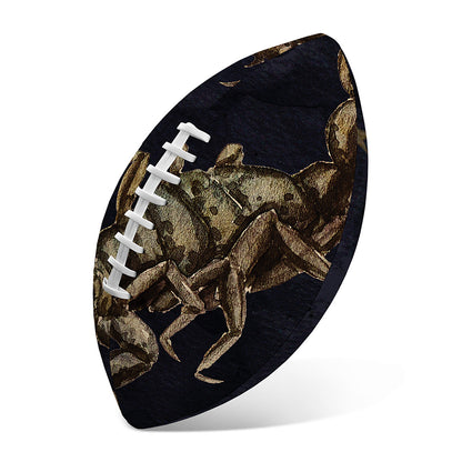 Watercolor Scorpio Zodiac Sign Print Rugby Ball