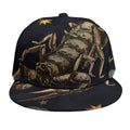 Watercolor Scorpio Zodiac Sign Print Snapback Cap