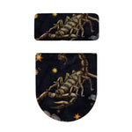 Watercolor Scorpio Zodiac Sign Print Toilet Lid And Tank Cover Set