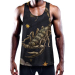 Watercolor Scorpio Zodiac Sign Print Training Tank Top