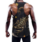 Watercolor Scorpio Zodiac Sign Print Training Tank Top