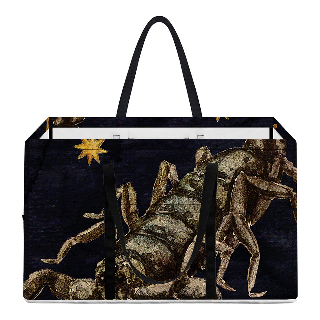 Watercolor Scorpio Zodiac Sign Print Utility Tote Bag