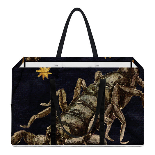 Watercolor Scorpio Zodiac Sign Print Utility Tote Bag