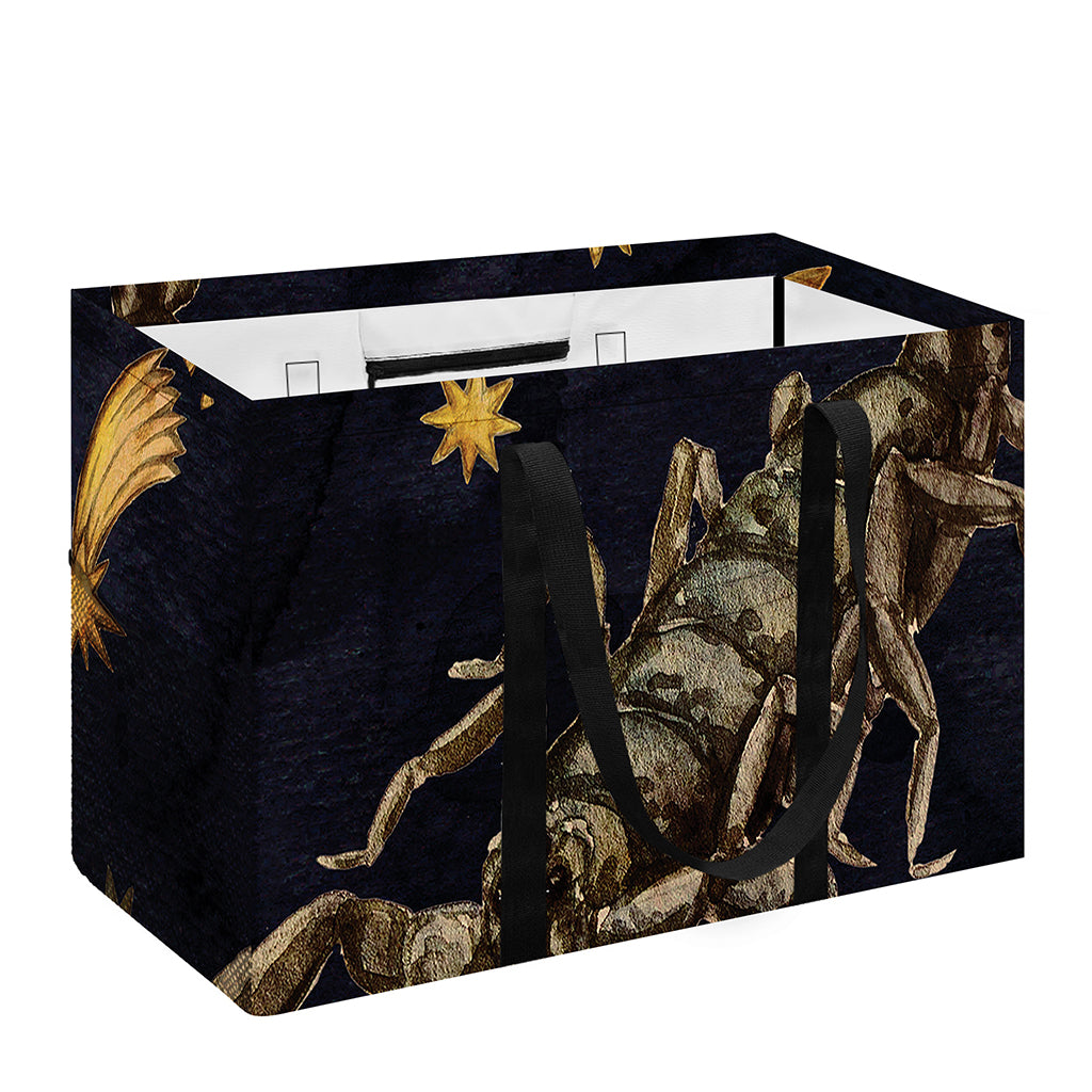 Watercolor Scorpio Zodiac Sign Print Utility Tote Bag