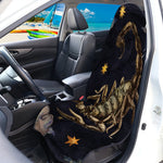 Watercolor Scorpio Zodiac Sign Print Waterproof Car Seat Cover