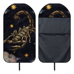 Watercolor Scorpio Zodiac Sign Print Waterproof Car Seat Cover