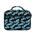 Watercolor Seahorse Pattern Print Briefcase Bible Bag