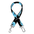 Watercolor Seahorse Pattern Print Dog Seat Belt