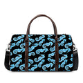Watercolor Seahorse Pattern Print Duffel Bag
