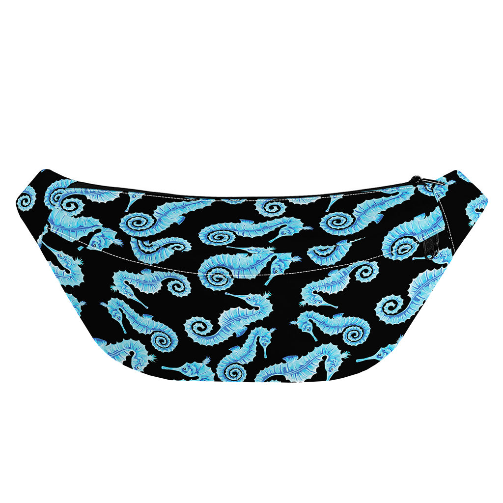 Watercolor Seahorse Pattern Print Fanny Pack