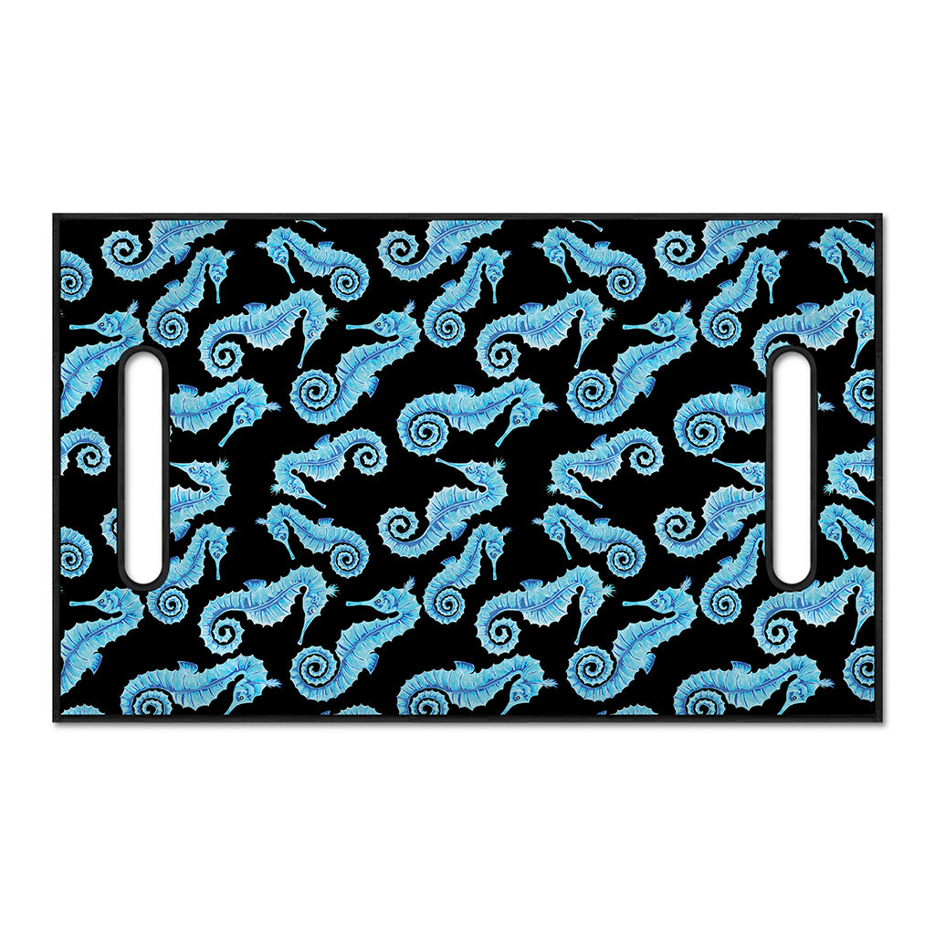 Watercolor Seahorse Pattern Print Golf Cart Seat Cover