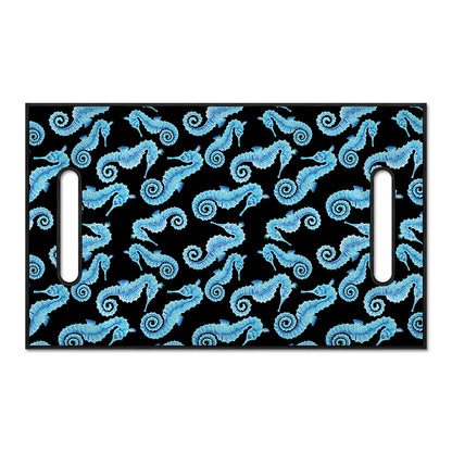 Watercolor Seahorse Pattern Print Golf Cart Seat Cover