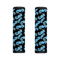Watercolor Seahorse Pattern Print Handle Covers