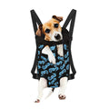 Watercolor Seahorse Pattern Print Pet Carrier Backpack