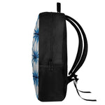 Watercolor Shibori Pattern Print 17 Inch Backpack