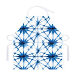 Watercolor Shibori Pattern Print Adjustable Apron