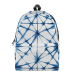 Watercolor Shibori Pattern Print Backpack