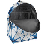 Watercolor Shibori Pattern Print Backpack